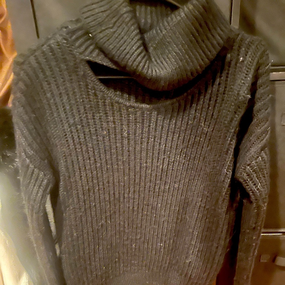 Cowl neck sweater